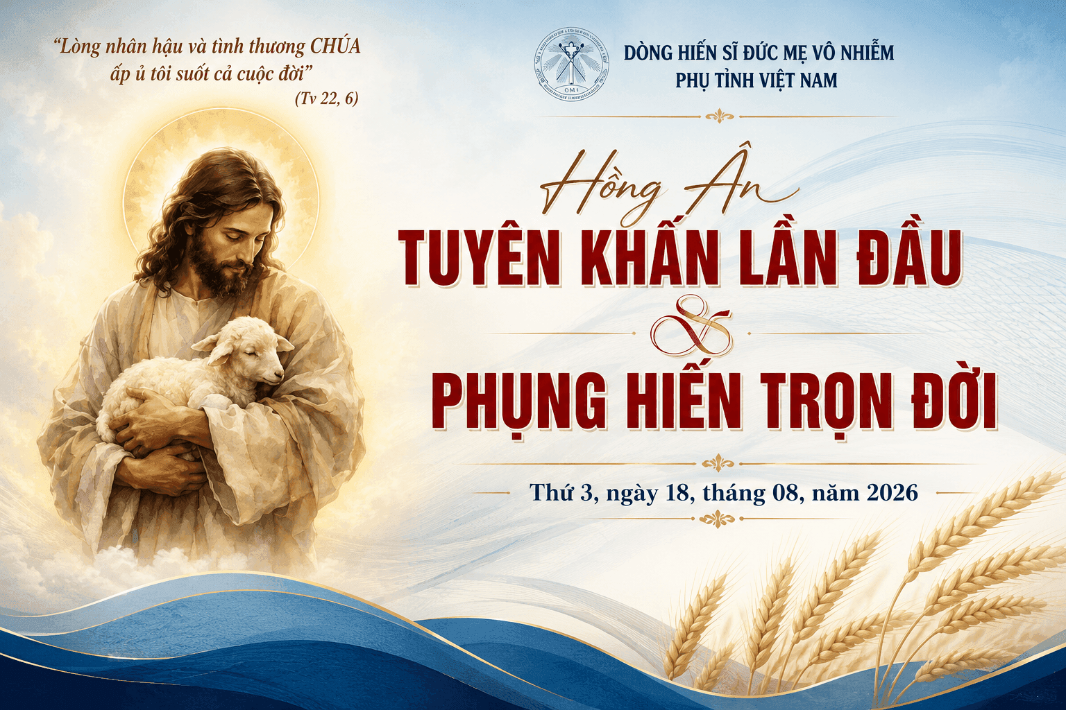 Một lời xin vâng, một đời hiến dâng