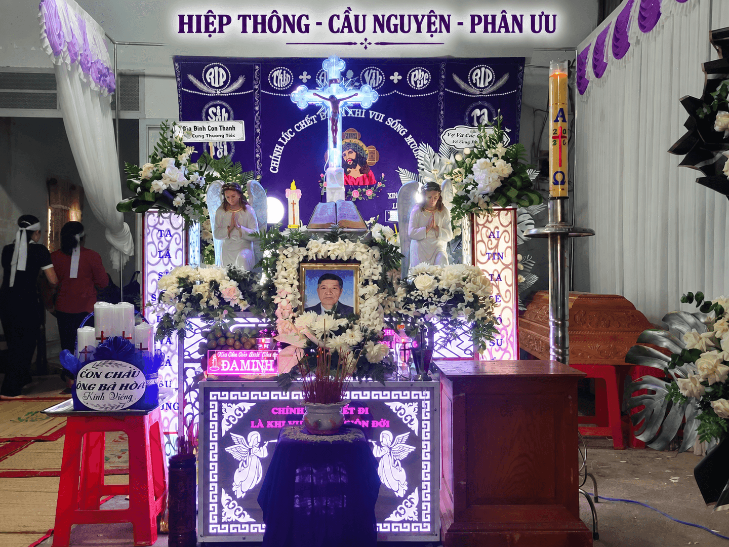 Dòng Hiến Sĩ Đức Mẹ Vô Nhiễm hiệp thông cầu nguyện cho ông Đa-minh Hà Công Thuận