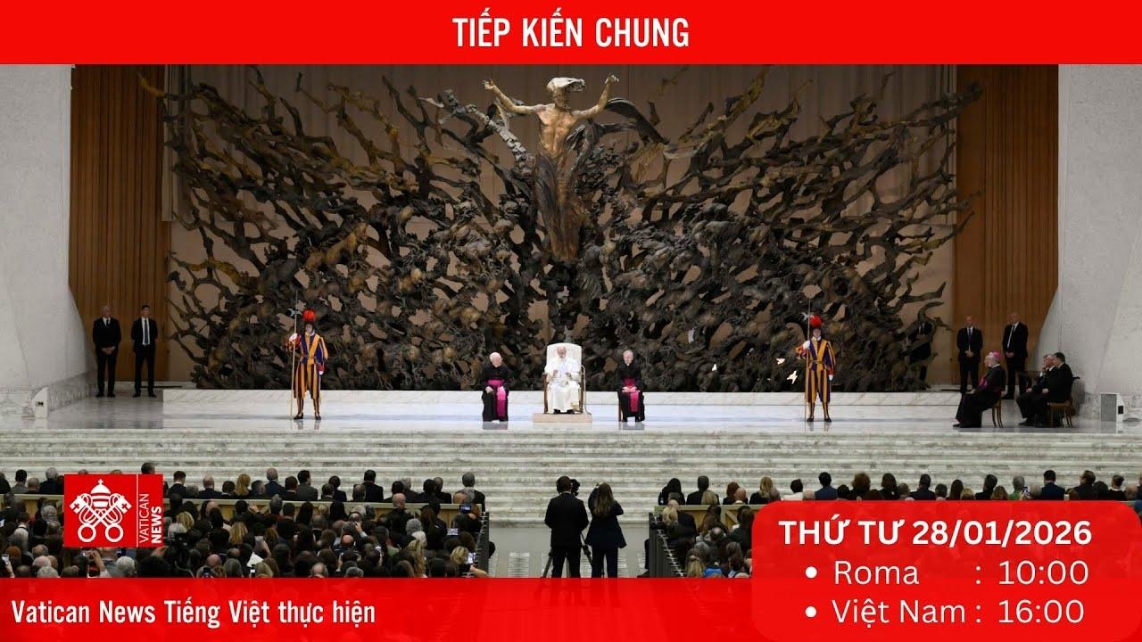 Tiếp kiến chung 28/01/2026 - ĐTC Lêô XIV: Lời Chúa là ngôi sao hướng dẫn cuộc sống của chúng ta