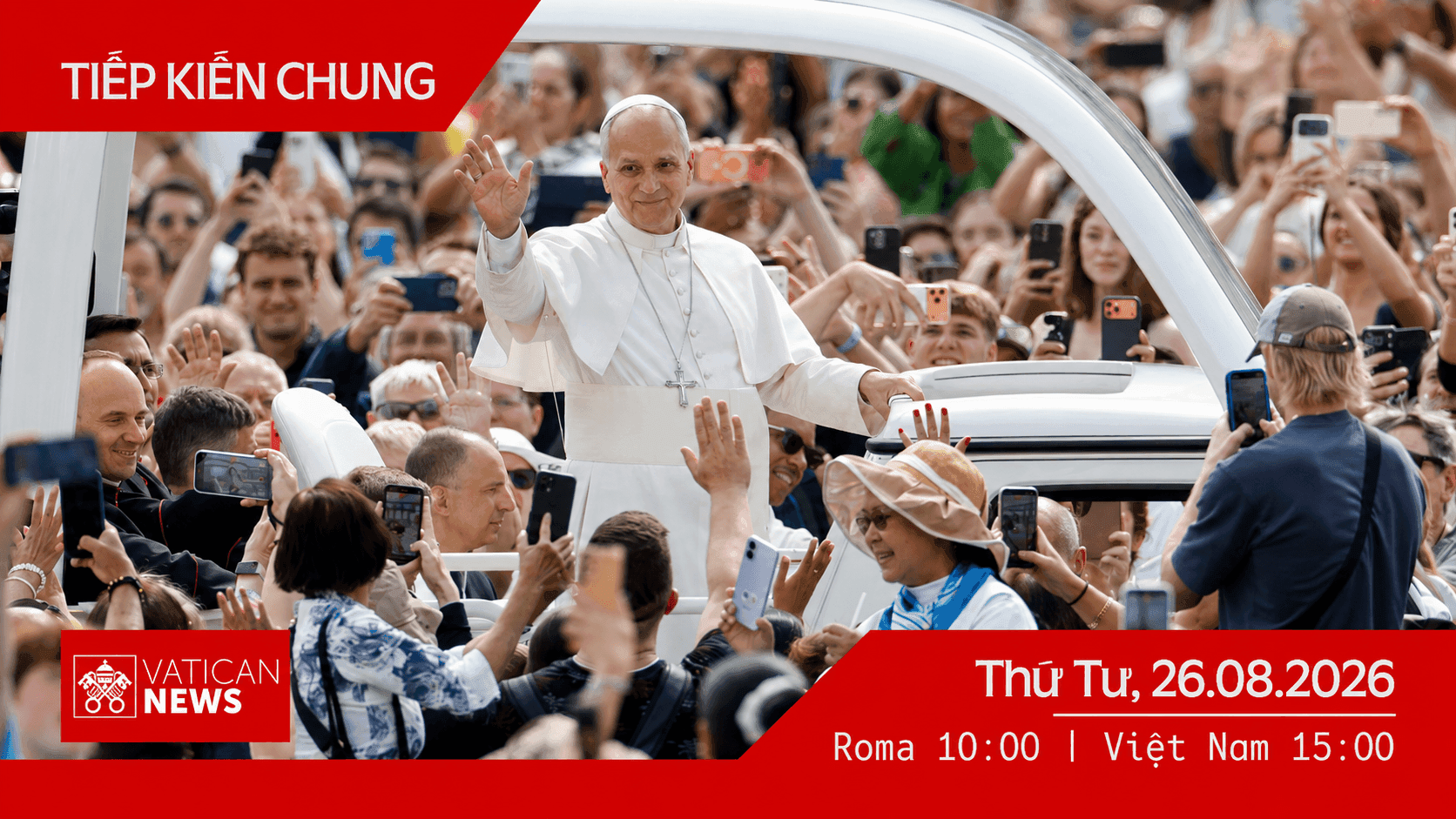 Tiếp kiến chung (26/8): Cuộc cải tổ phụng vụ giúp các tín hữu tham dự phụng vụ cách ý thức và tích cực hơn