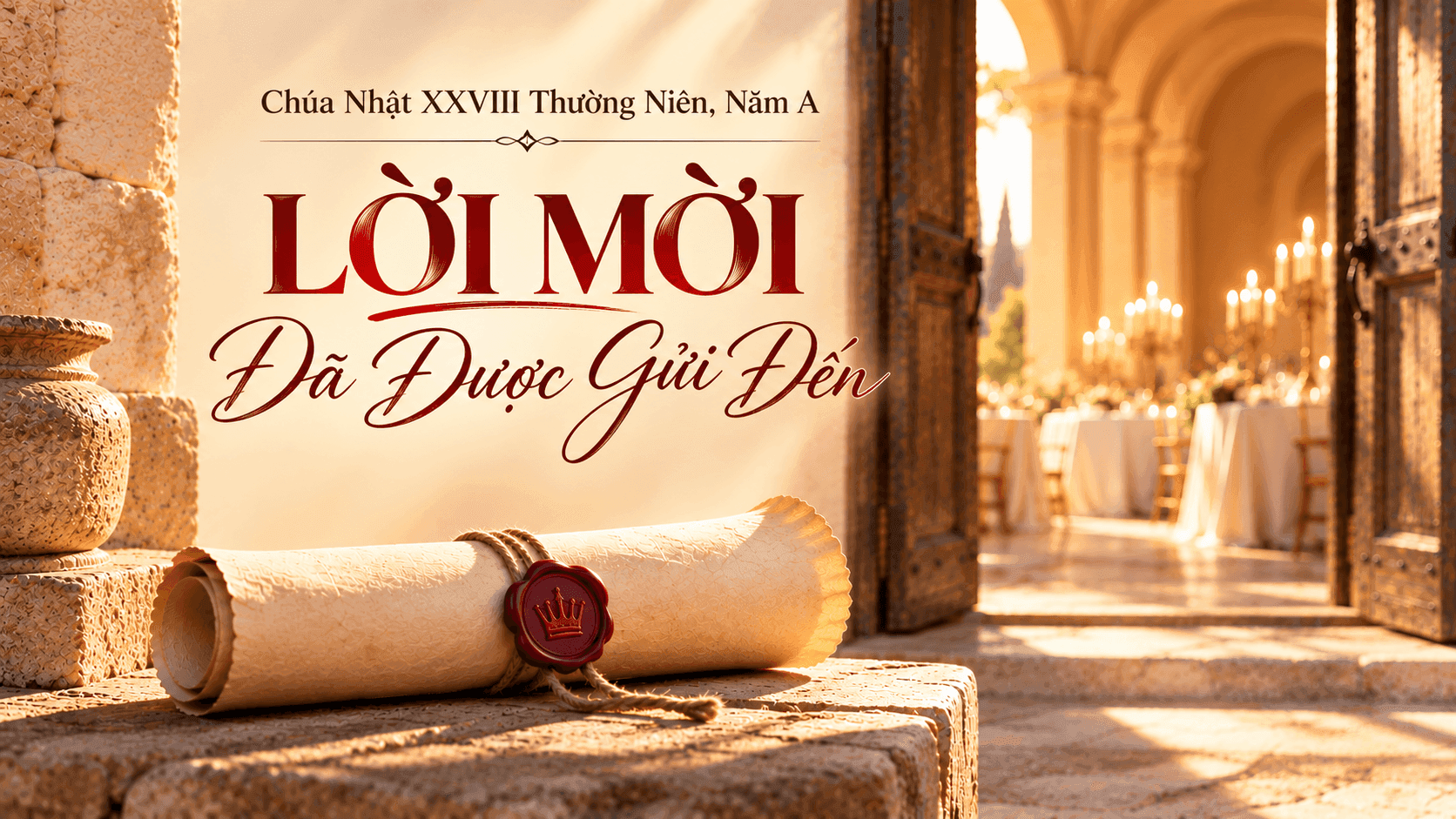 CHÚA NHẬT XXVIII THƯỜNG NIÊN - NĂM A: LỜI MỜI ĐÃ ĐƯỢC GỬI