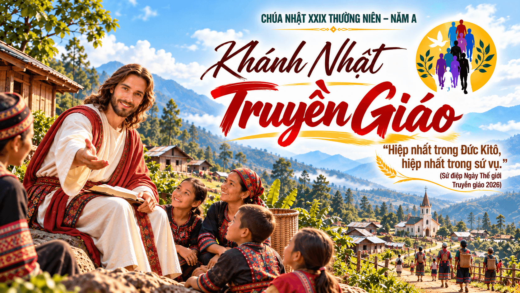 CHÚA NHẬT XXIX THƯỜNG NIÊN – NĂM A: LOAN BÁO TIN MỪNG BẰNG LỜI NÓI VÀ ĐỜI SỐNG CHỨNG NHÂN