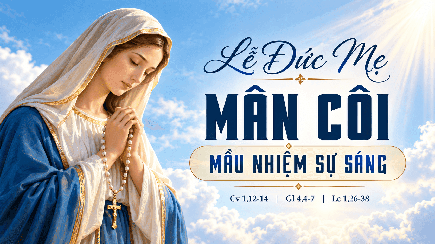 Lễ Đức Mẹ Mân Côi – Mầu nhiệm Sự Sáng
